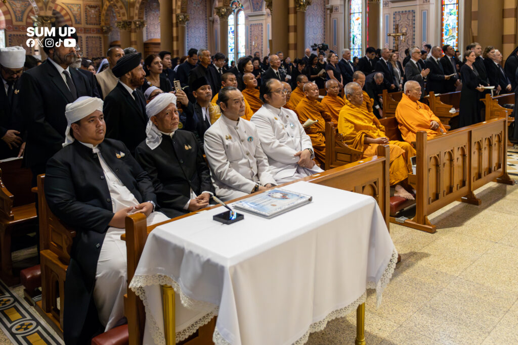 พิธีขอบพระคุณอุทิศแด่โป๊ปฟรานซิส เป็นพิเศษสำหรับทูตานุทูต ภาครัฐ และองค์กรศาสนา